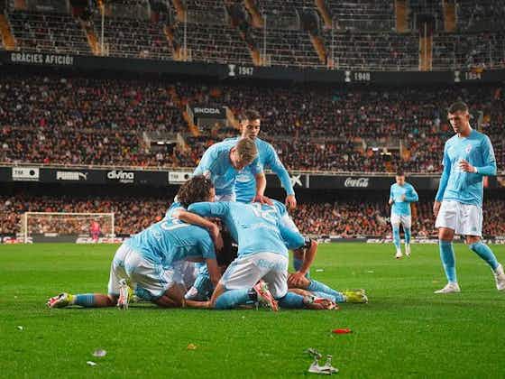 Imagem do artigo:Fora de casa, Celta derrota o Valencia e avança na Copa do Rei