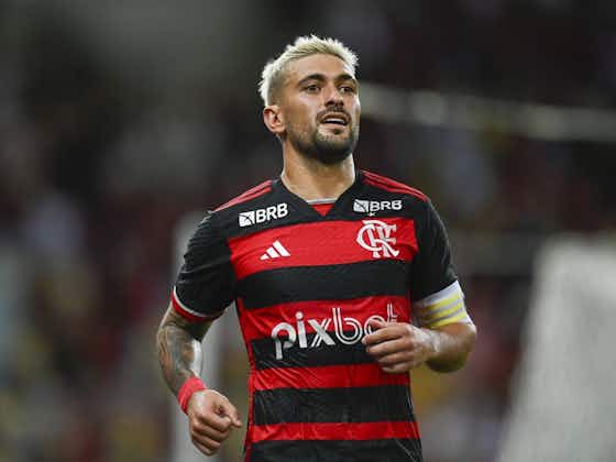 Imagem do artigo:Capitão do Flamengo, Arrascaeta discursa antes da final: ‘Entrar com mais vontade que os caras’