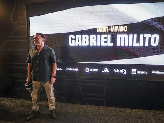 Imagem do artigo:Gabriel Milito é apresentado no Galo e fala em sonho realizado