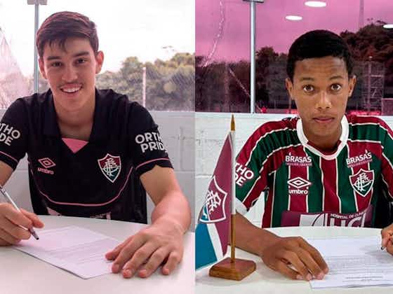 Imagem do artigo:Fluminense anuncia mais dois reforços para o time sub-20