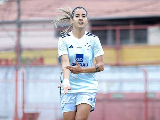 Imagem do artigo:Com gol olímpico, Cruzeiro vence Inter no Brasileirão Feminino