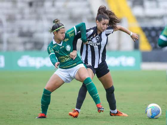 Imagem do artigo:Botafogo vence e tira a invencibilidade do Palmeiras no Feminino