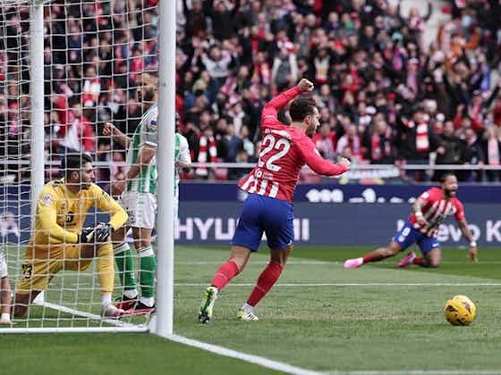 Imagem do artigo:Atlético bate Betis e segue no G4 do Campeonato Espanhol