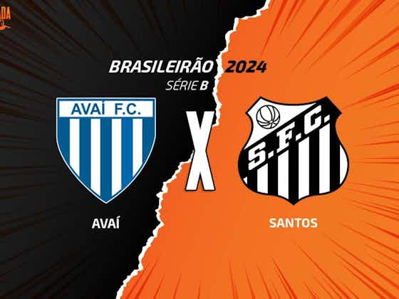 Imagem do artigo:Avaí x Santos, AO VIVO, com a Voz do Esporte, às 18h30