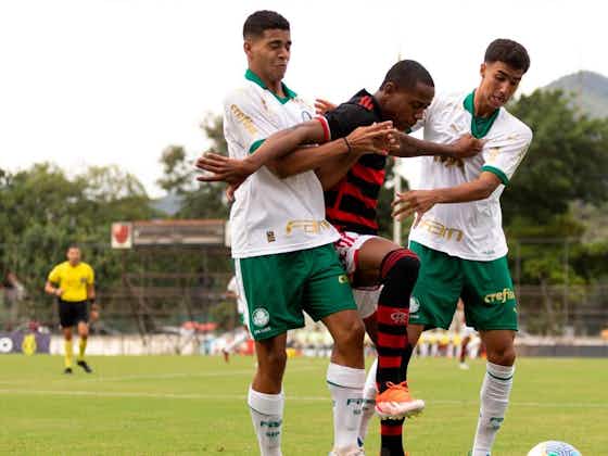 Imagem do artigo:Palmeiras vence Flamengo de virada e segue invicto no Brasileirão Sub-20