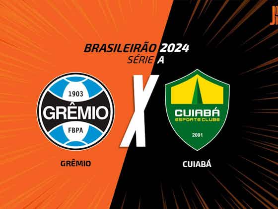 Imagem do artigo:Grêmio x Cuiabá: onde assistir, arbitragem e escalações