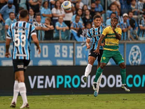 Imagem do artigo:Com gol de Cristaldo, Grêmio bate Cuiabá e sobe na tabela do Brasileirão