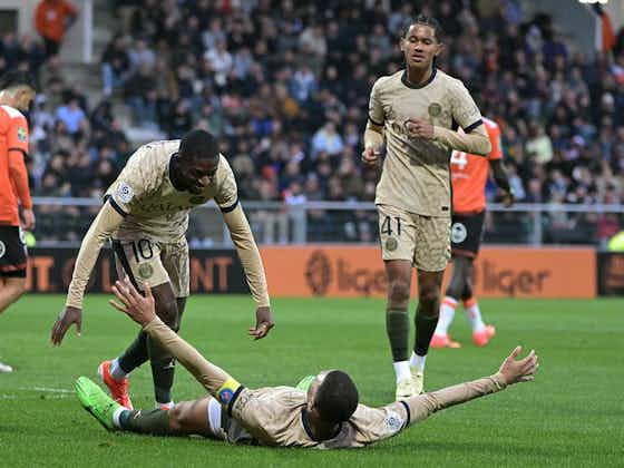 Imagem do artigo:Cada vez mais perto do título, PSG goleia Lorient no Francês