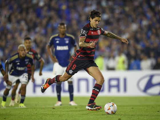 Imagem do artigo:Com gol em Bogotá, Pedro alcança marca pelo Flamengo na Libertadores
