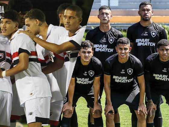 Imagem do artigo:São Paulo x Botafogo no Brasileirão Sub-20: onde assistir e escalações