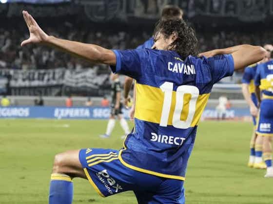 Imagen del artículo:Doblete de Cavani para el avance de Boca en Copa Argentina. El segundo una joyita