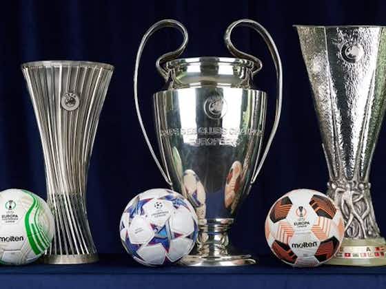 Imagen del artículo:UEFA aumenta en casi 500 millones los premios de la Champions, Europa y Conference League 24/25