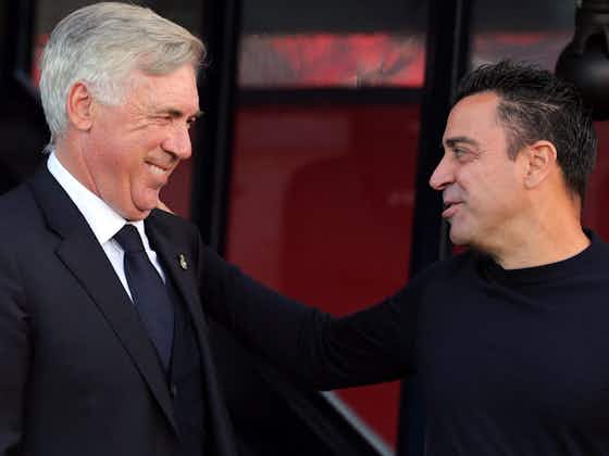 Article image:Ancelotti: »Xavi ha hecho un buen trabajo en el Barcelona, me parece una decisión correcta que se quede»