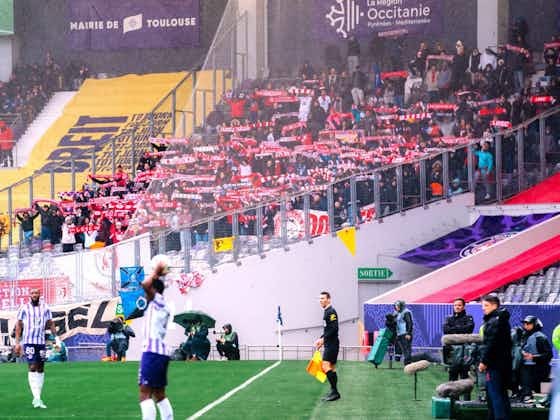 Image de l'article :Toulouse FC – LOSC : Le périple des supporters lillois dans la Ville Rose vu des réseaux sociaux