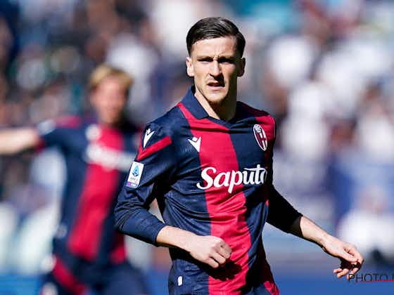 Image de l'article :Rester à Bologne ou un retour à l'AC Milan ? Alexis Saelemaekers a pris sa décision !