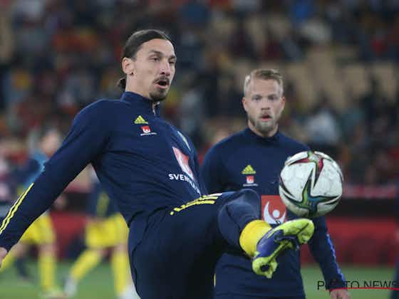 Image de l'article :La nouvelle punchline de Zlatan Ibrahimovic avant Suède-Belgique 