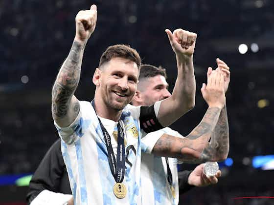 Image de l'article :L'Argentine poursuit sa belle série, Lionel Messi rejoint un cercle fermé
