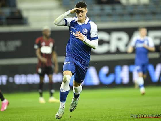 Image de l'article :Bourreau de Charleroi et du Standard, ce jeune talent gantois reste calme 