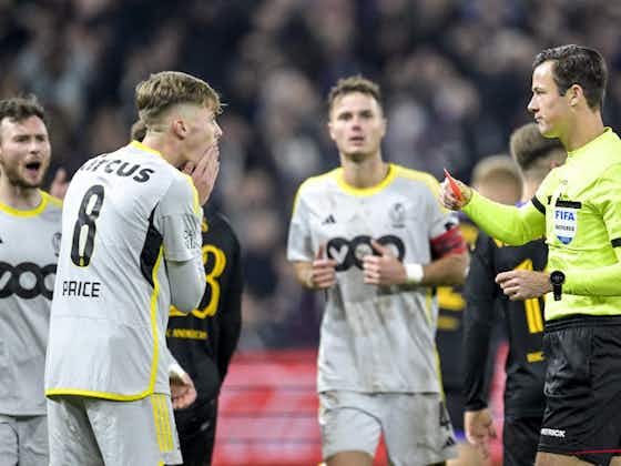Image de l'article :Isaac Price (Standard) revient sur son exclusion contre Anderlecht, entraînant sa suspension face à Charleroi