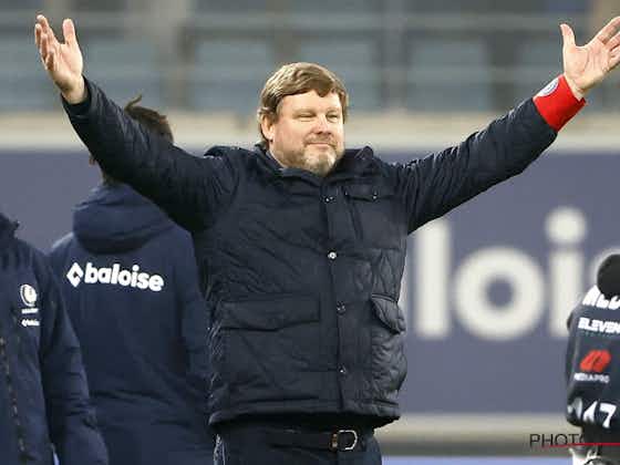 Image de l'article :Le nouveau coup de gueule inattendu d'Hein Vanhaezebrouck sur...la qualification du Club de Bruges 