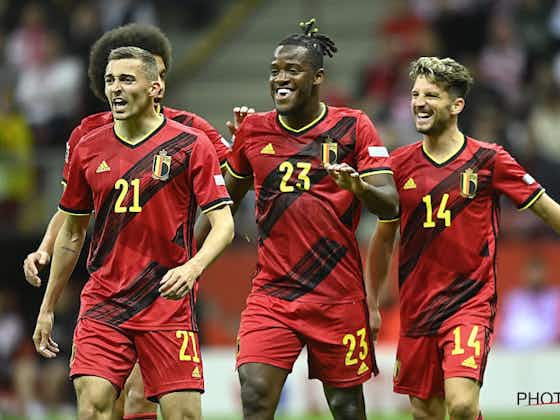 Image de l'article :Classement FIFA : La Belgique reste deuxième, la France éjectée du podium et le Kazakhstan réalise la meilleure progression