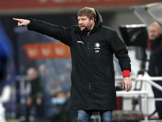 Image de l'article :Hein Vanhaezebrouck : "Je ne peux pas blâmer l'équipe"