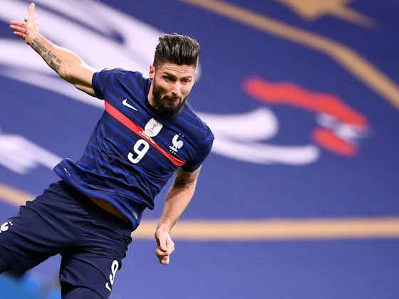 Article image:Olivier Giroud edges closer to France’s all-time goalscoring record