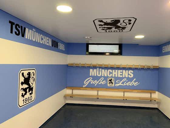 Artikelbild:Neue Umkleidekabinen für Junglöwen des TSV 1860 München