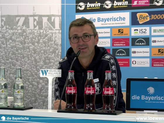 Artikelbild:Pressekonferenz des TSV 1860 München vor dem Heimspiel gegen den 1. FC Saarbrücken