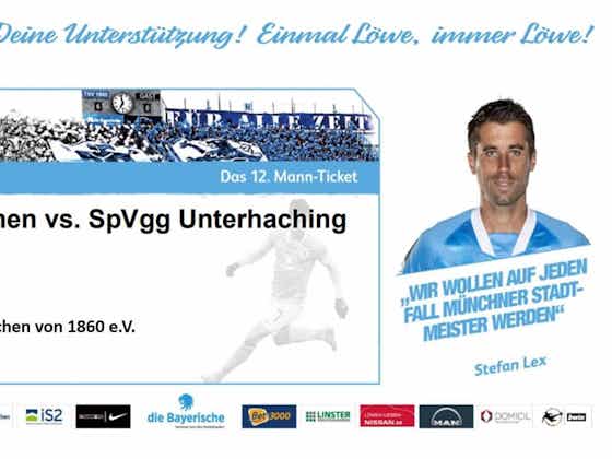 Artikelbild:Starke Botschaft an die Profis – Präsidium des TSV 1860 München kauft 12. Mann-Tickets