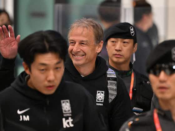 Image de l'article :Retour houleux pour Jürgen Klinsmann en Corée du Sud