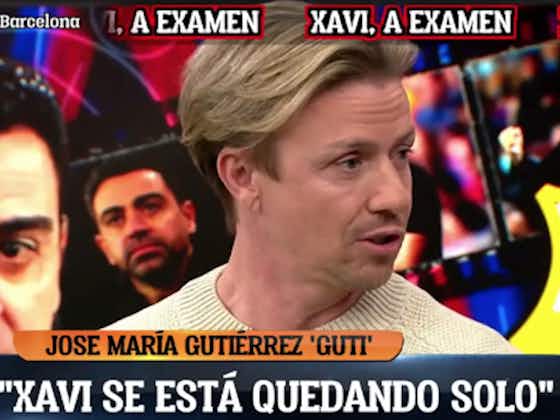Imagen del artículo:Guti desmonta a Xavi: "Ganó LaLiga jugando mal"