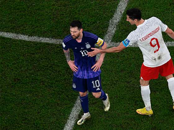 Imagen del artículo:Messi explica su enfado con Lewandowski: "Me molestó lo que dijo"