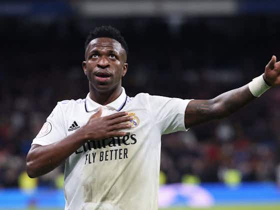 Article image:Real Madrid camp very angry with Atletico Madrid ultras after they target Vinicius Jr