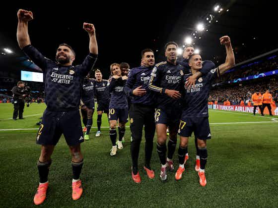 Article image:How Real Madrid players celebrated the historical knockout vs Manchester City – revealed