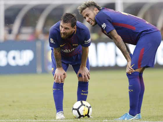 Imagem do artigo:Neymar e Messi colocam na berlinda debate entre tradição e dinheiro