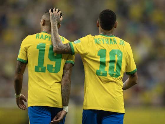 Imagem do artigo:Brasil passeia em Manaus com Raphinha e Neymar de mãos dadas