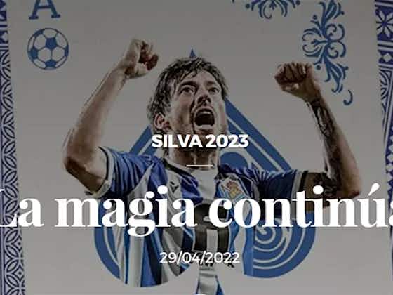 Imagem do artigo:Ídolo do City, David Silva vai jogar mais um ano na Real Sociedad