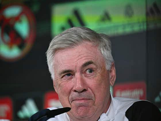 Imagem do artigo:Ancelotti ironiza críticas por retranca contra o Manchester City
