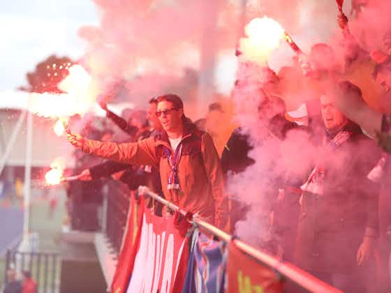 Image de l'article :[PHOTOS] Les supporters caennais bouillants avant le derby