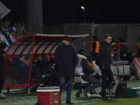 Image de l'article :Dijon – Patrice Garande après la défaite à Guingamp (3-2) : « Sur le 2e but, tout le stade voit qu’il y a main »