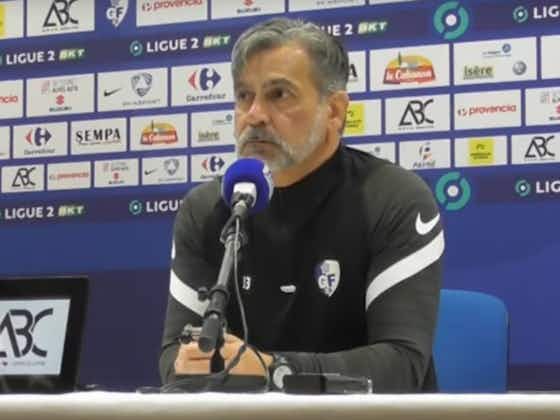 Image de l'article :Grenoble – Maurizio Jacobacci : « On doit se faire pardonner le match de Coupe »