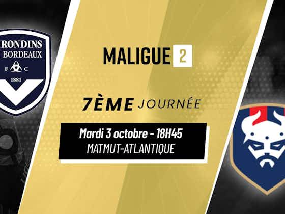 Image de l'article :Ligue 2 (J7) – Revivez le match nul entre Bordeaux et Caen (1-1)