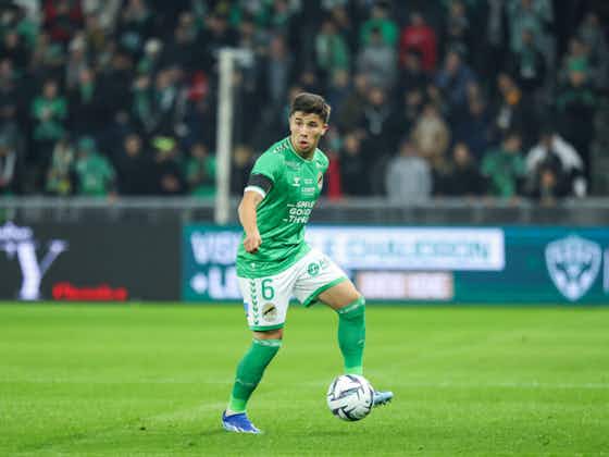 Image de l'article :Mercato ASSE – Benjamin Bouchouari ne se voit pas partir de Saint-Étienne en cas de montée en Ligue 1