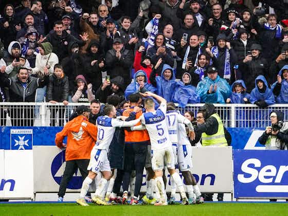 Image de l'article :Ligue 2 – L’AJA meilleure attaque, Rodez impressionne, Angers et Pau complètent le podium, Amiens et VA ferment la marche