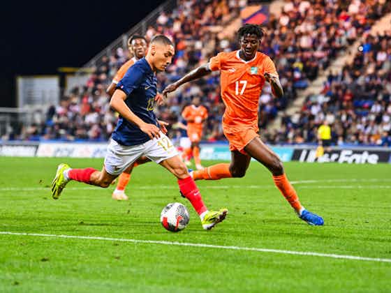 Image de l'article :Paris 2024 – Le Maroc et ses joueurs de Ligue 2 ne se rassurent pas, match à rebondissements entre les Bleuets et la Côte d’Ivoire