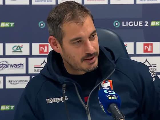 Article image:SM Caen – Nicolas Seube espère plus de maîtrise à Ajaccio : « On ne peut pas gagner les six prochains matchs en subissant autant »