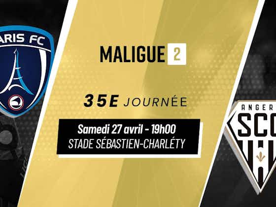 Imagen del artículo:Ligue 2 (35e journée) : Avant de recevoir Angers SCO, le Paris FC n’a pas à complexer