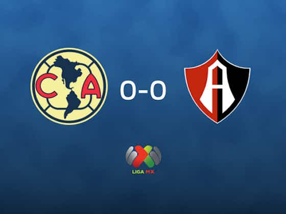 Imagen del artículo: América y Atlas de Guadalajara concluyen su enfrentamiento en el Estadio Azteca sin goles (0-0)