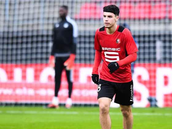 Image de l'article :Rennes : Matthis Abline déterminé à s'imposer au sein du club breton 